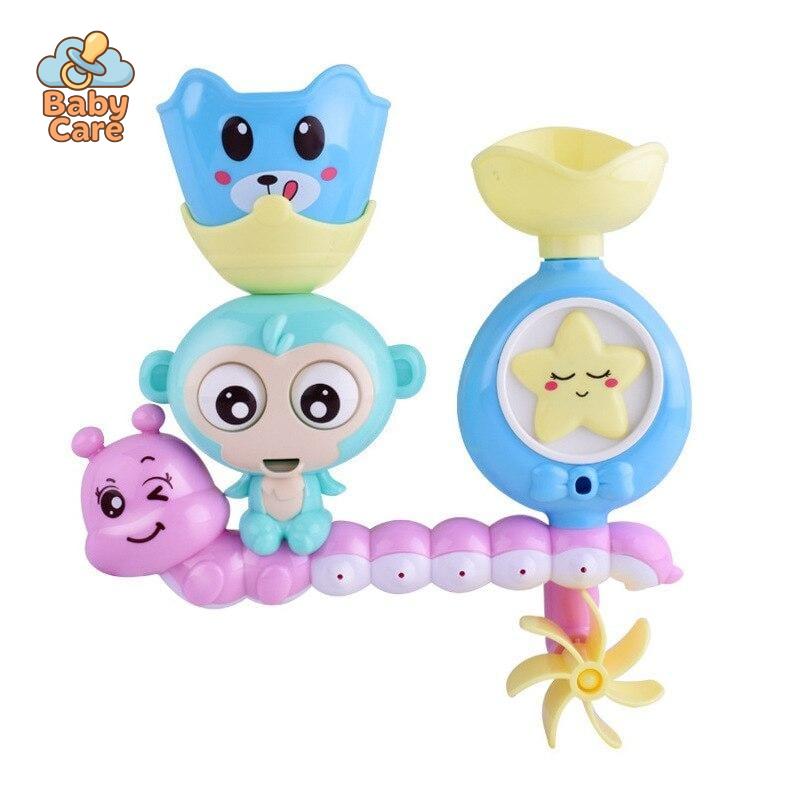 Chenille et Singe Jouet de Bain