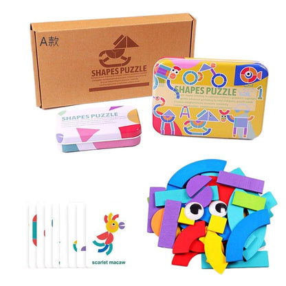 Coffret Puzzle Montessori avec Cartes