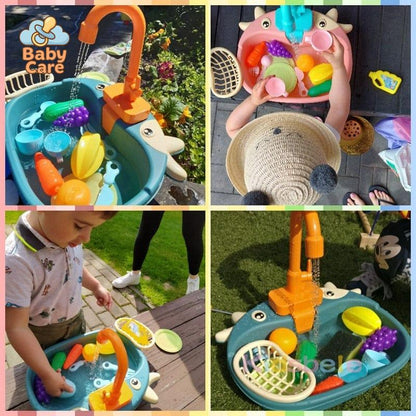 Aqualuxe : L'Évier Magique des Mini-Chefs