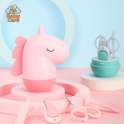 Trousse de soin bébé boite licorne