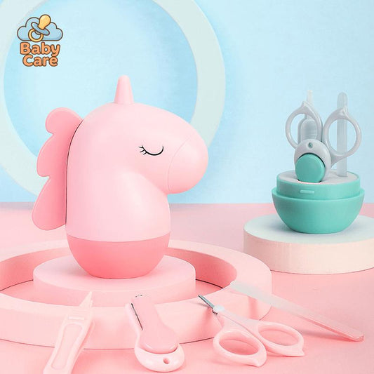 Trousse de soin bébé boite licorne