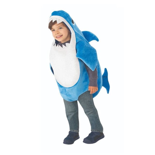 Déguisement carnaval baby shark bébé et enfant