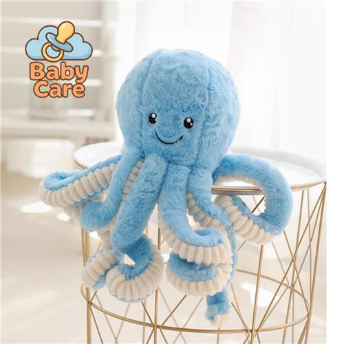 Peluche Poulpe Colorée Ultra Douce