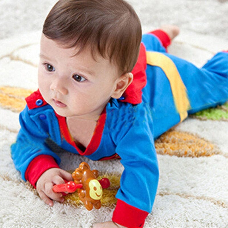 Déguisement carnaval super man bébé avec cape