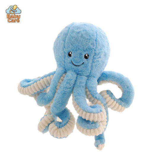 Peluche Poulpe Colorée Ultra Douce