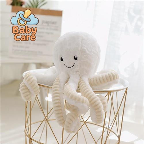 Peluche Poulpe Colorée Ultra Douce