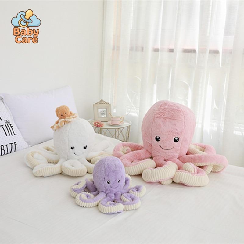 Peluche Poulpe Colorée Ultra Douce