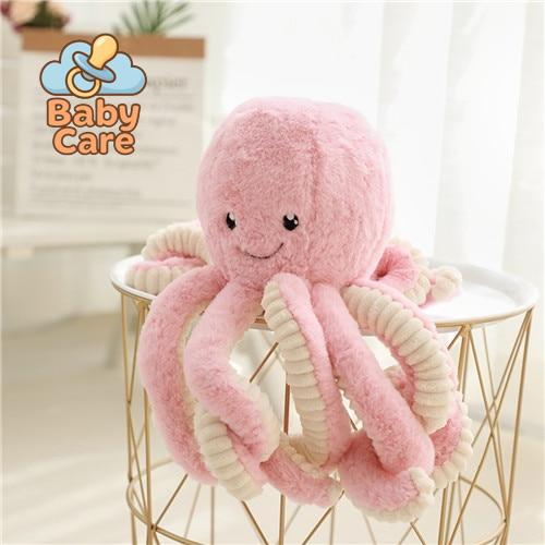 Peluche Poulpe Colorée Ultra Douce