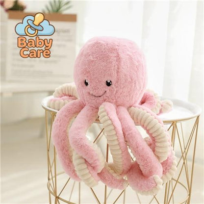 Peluche Poulpe Colorée Ultra Douce