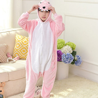 Déguisement Dinosaure Enfant Kigurumi Rouge Chaud