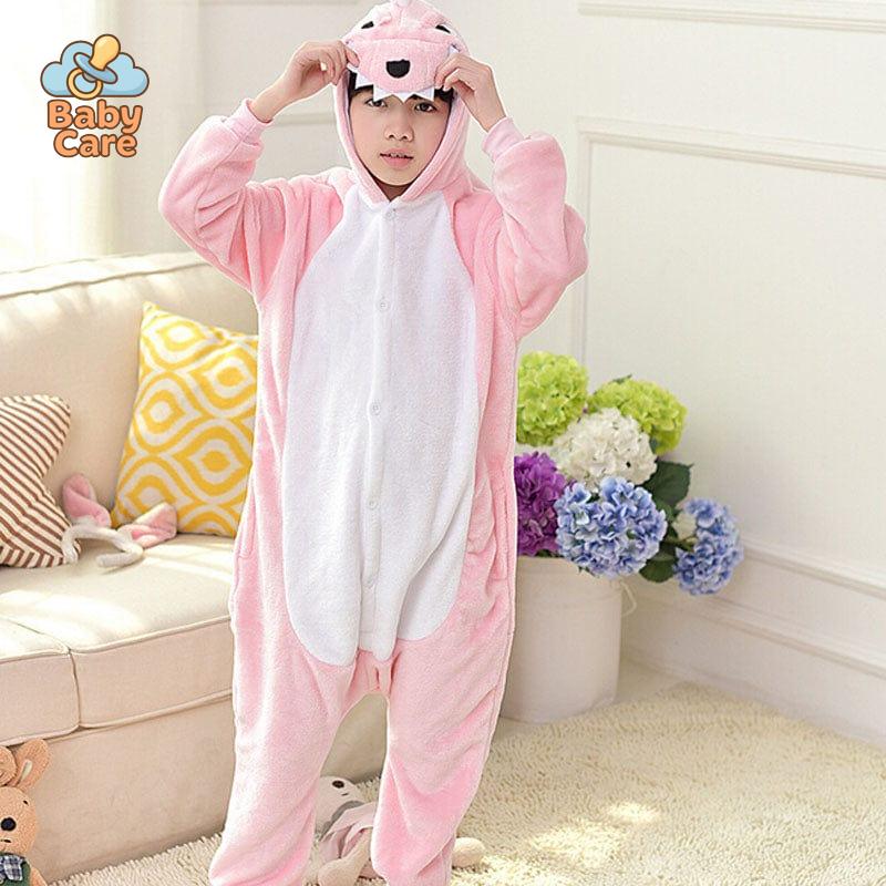 Déguisement Dinosaure Enfant Kigurumi Rouge Chaud
