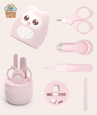 Trousse de soin bébé boite hibou