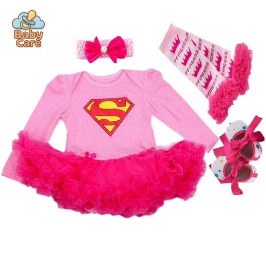 Déguisement super héros bébé fille carnaval