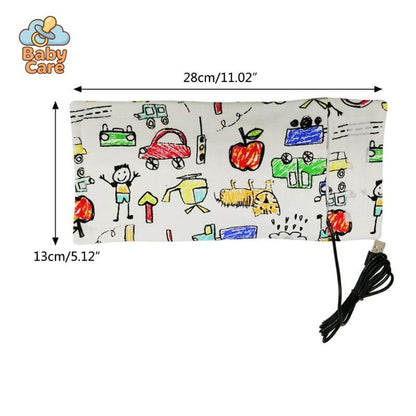 Chauffe-biberons USB avec housse de transport