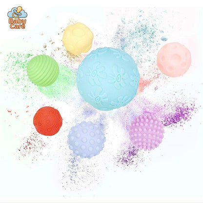 Lot de 6 Balles Sensorielles Texturées