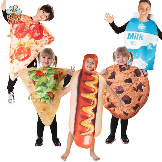 Déguisement carnaval humour nourriture enfant