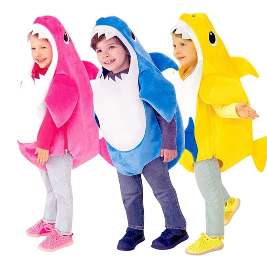 Déguisement carnaval baby shark bébé et enfant