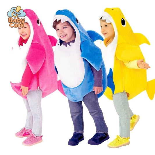 Déguisement carnaval baby shark bébé et enfant