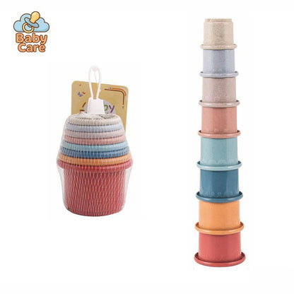 Tasses à Empiler - 8 Gobelets Gigognes | Baby Care