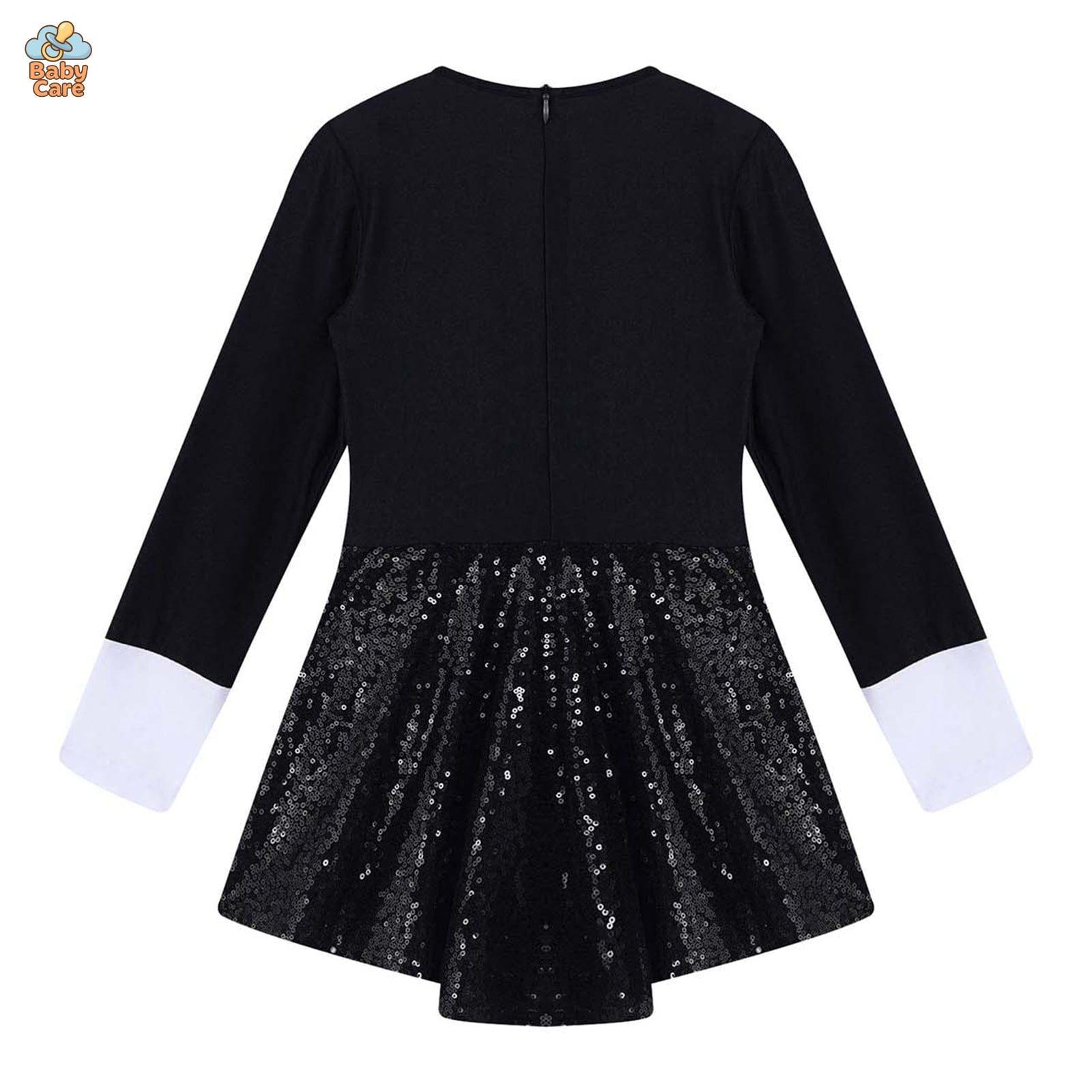 Déguisement de magicien Fille avec Paillettes Élégantes