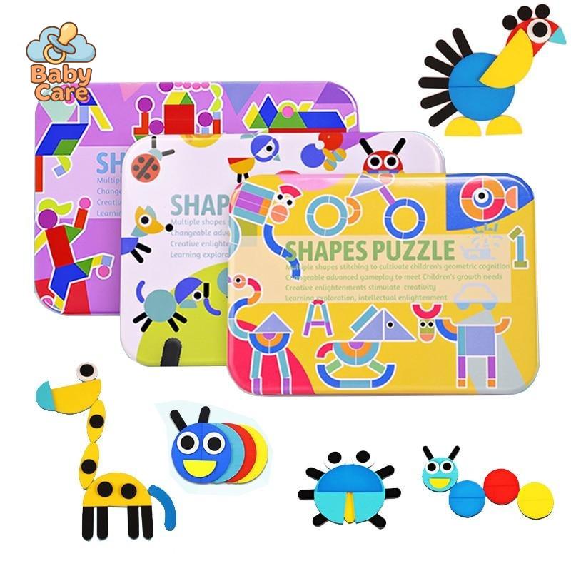 Coffret Puzzle Montessori avec Cartes