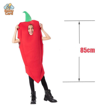 Déguisement carnaval humour nourriture enfant