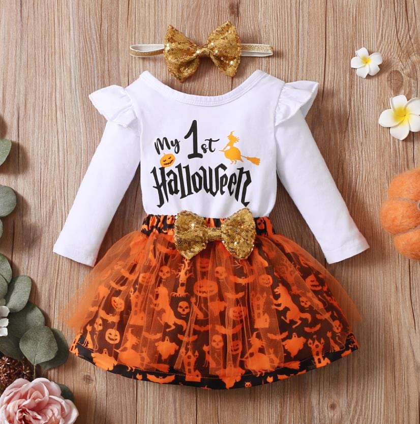 Mon Premier Halloween déguisement bébé fille