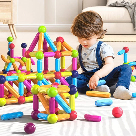 Jeu de Construction magnétique pour enfants