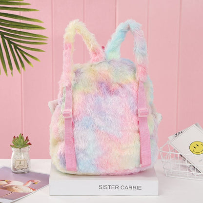 Cartable licorne peluche féérique