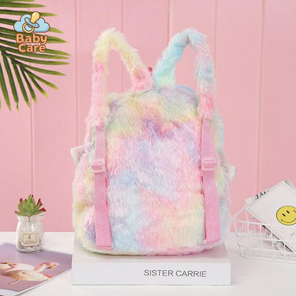 Cartable licorne peluche féérique