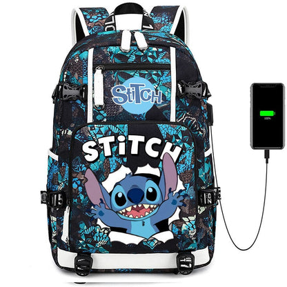 Cartable Stitch Renforcé Design Original