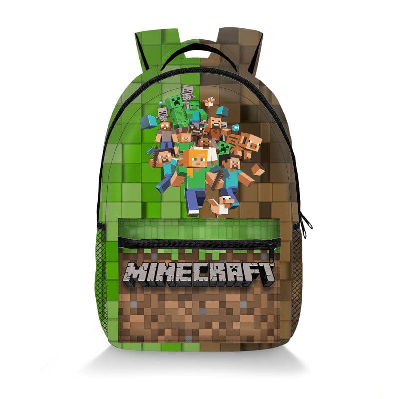 Cartable Minecraft Imprimé Intégral