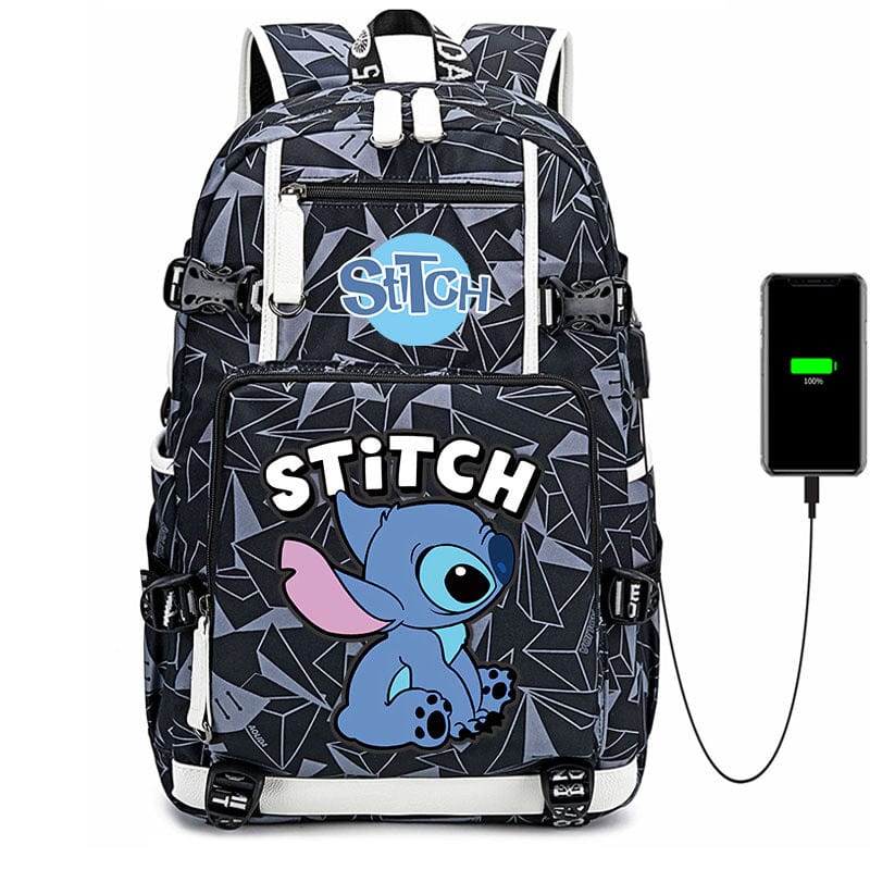 Cartable Stitch Renforcé Design Original