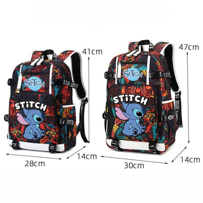 Cartable Stitch Renforcé Design Original