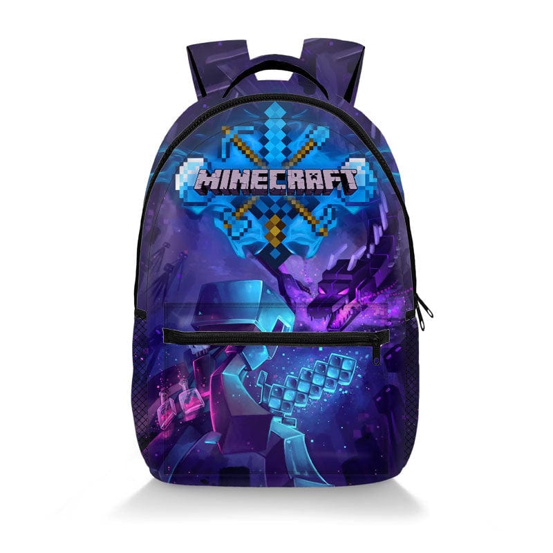 Cartable Minecraft Imprimé Intégral