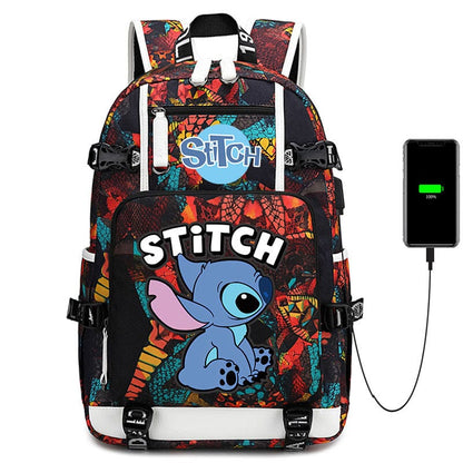 Cartable Stitch Renforcé Design Original