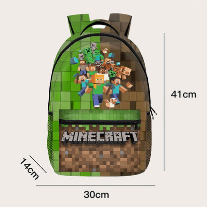 Cartable Minecraft Imprimé Intégral