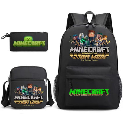 Cartable Minecraft Coloré Haute Qualité