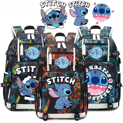 Cartable Stitch Renforcé Design Original