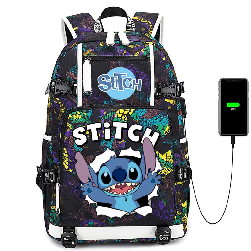 Cartable Stitch Renforcé Design Original