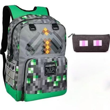 Cartable Minecraft Grande Capacité