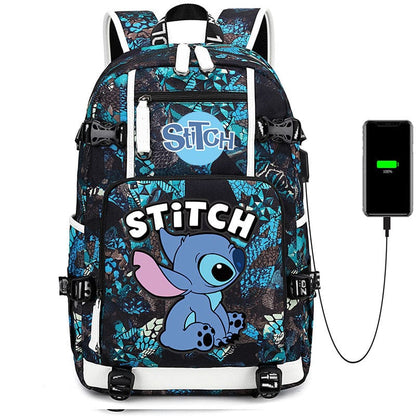 Cartable Stitch Renforcé Design Original