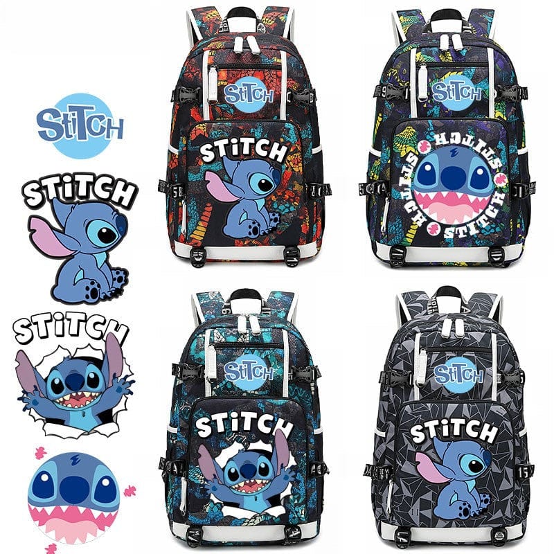 Cartable Stitch Renforcé Design Original