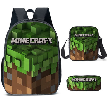 Cartable Minecraft Imprimé Jeu Vidéo