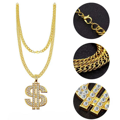 Déguisement année 80 accessoires money king