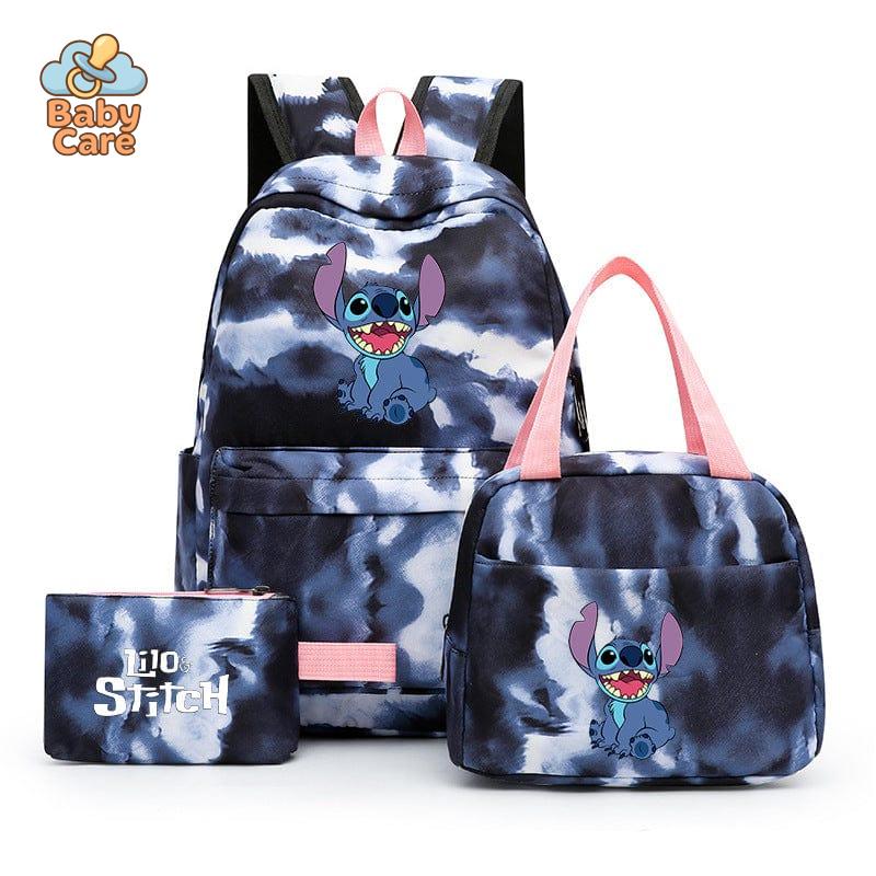 Cartable Stitch Coloré avec Boite à Lunch et Trousse - photo 20