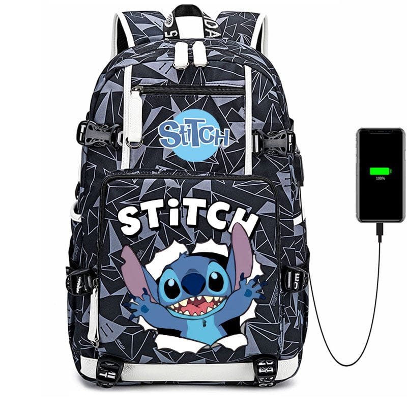 Cartable Stitch Renforcé Design Original