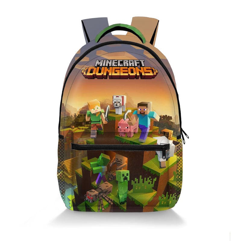 Cartable Minecraft Imprimé Intégral