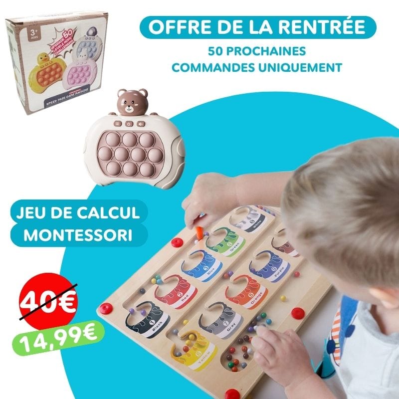 KiddyPops™ : Jeu de réflexes éducatif