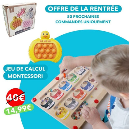 KiddyPops™ : Jeu de réflexes éducatif